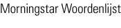 Morningstar Glossary